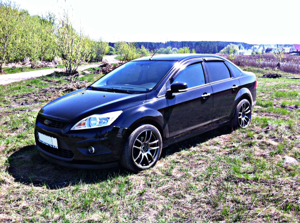 Ford Focus 2 sedan Black