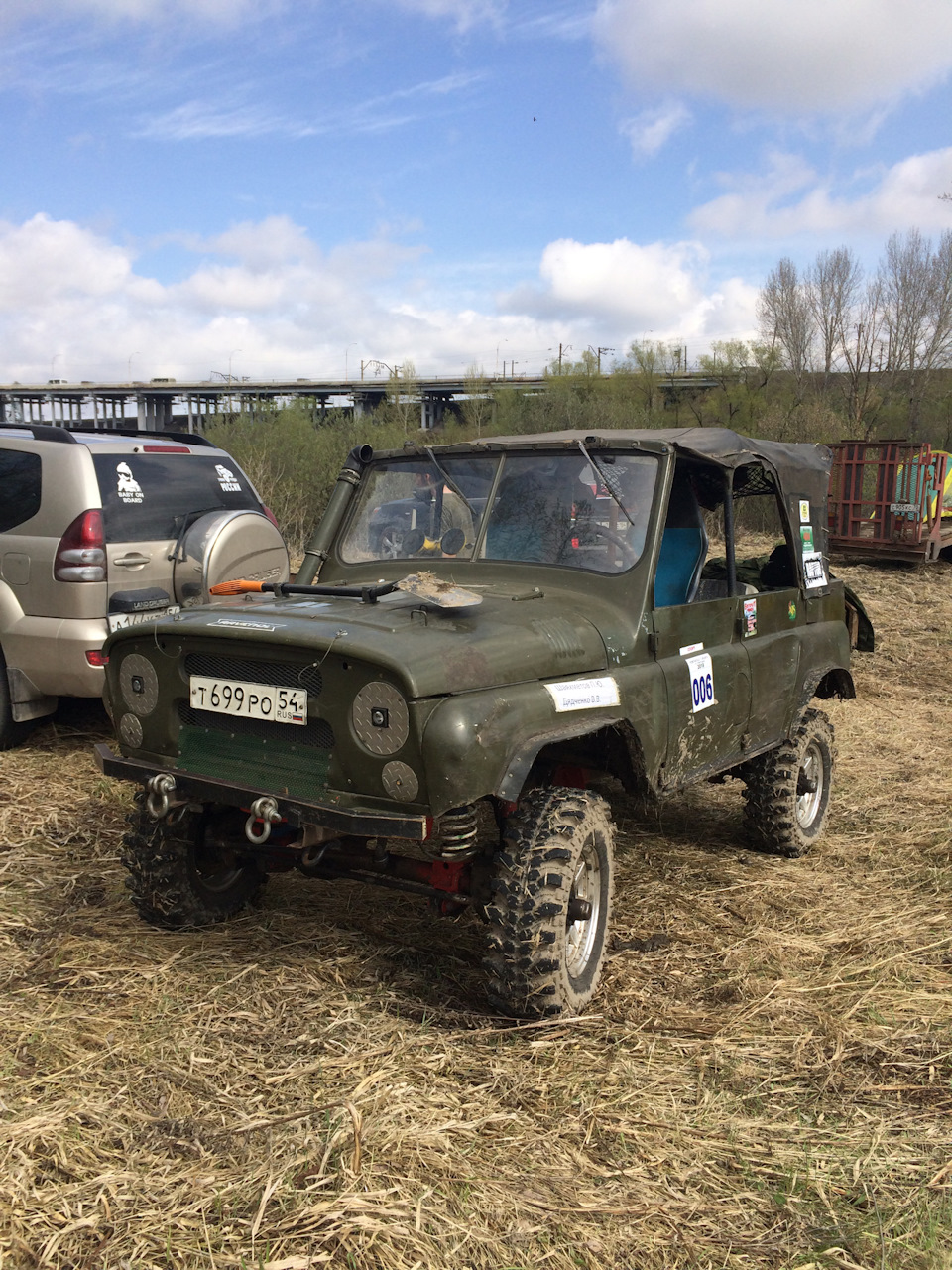 1й этап Чемпионата Сибири 2018 "Бегемот трофи" — УАЗ 469, 2,5 л, 1984 ...