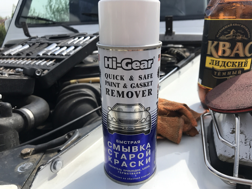 Тест смывки краски — Mercedes-Benz G-Class (W463), 3 л, 1991 года ...