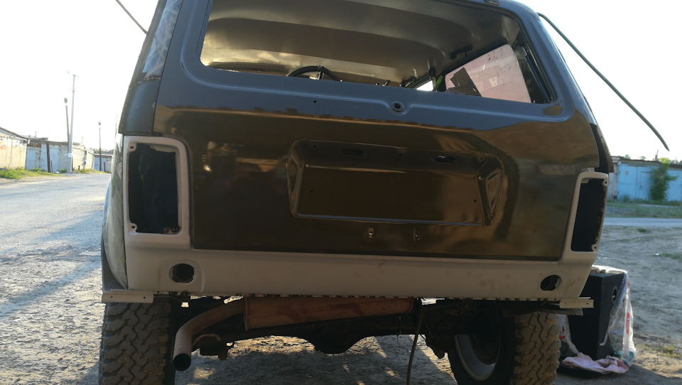 Переделка задка из 2121 в 21213 — DRIVE2