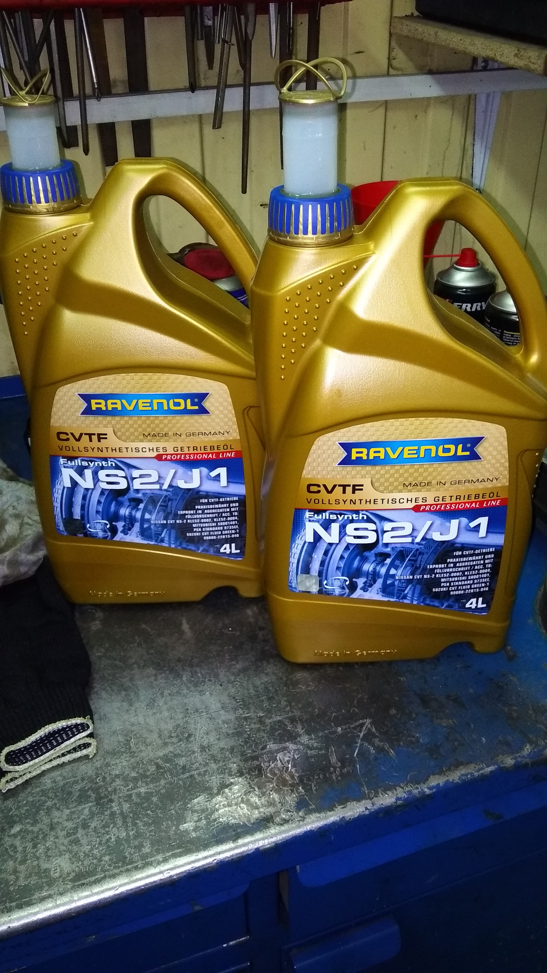 Смена масла вариаторе — Nissan Serena Mk III (C25), 2 л, 2007 года ...