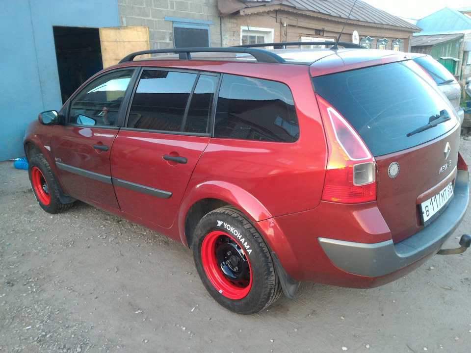 Колеса установлены-здравствуй кроссовер — Renault Megane II, 1,5 л ...