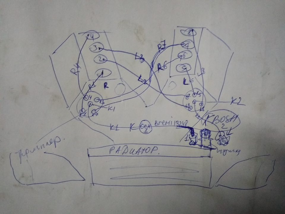 Схема подключения бронепроводов 3s fe