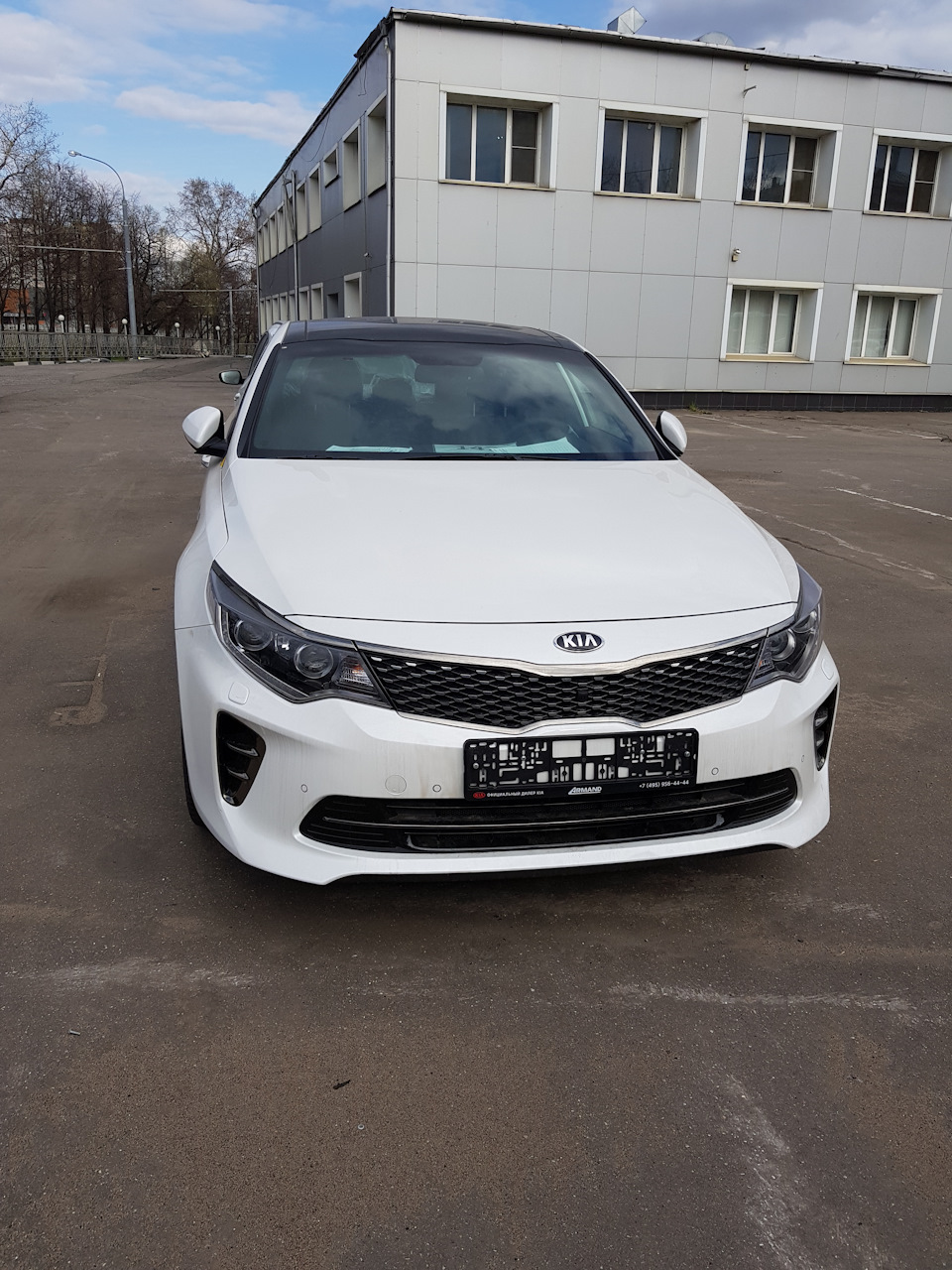 Вот так прошло наше знакомство в Арманд — KIA Optima (4G), 2,4 л, 2018 года  | покупка машины | DRIVE2