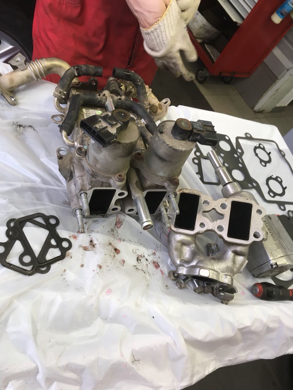 ТО 125, чистка ЕГР и форсунок — Toyota Land Cruiser 200, 4,5 л, 2010 ...