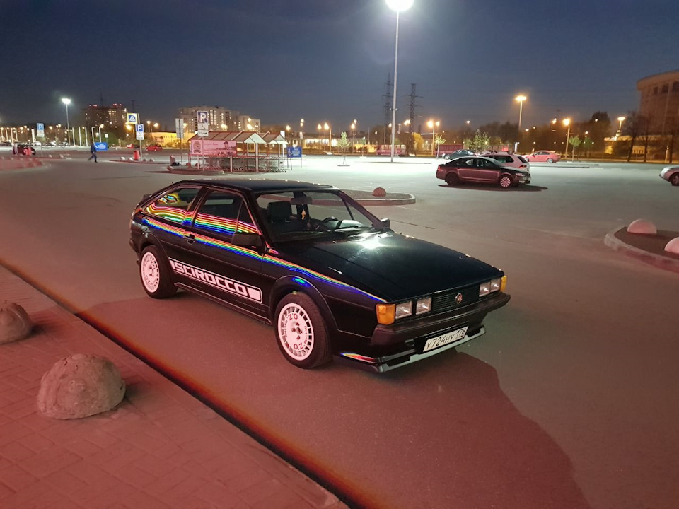 Volkswagen Scirocco mk2 stance