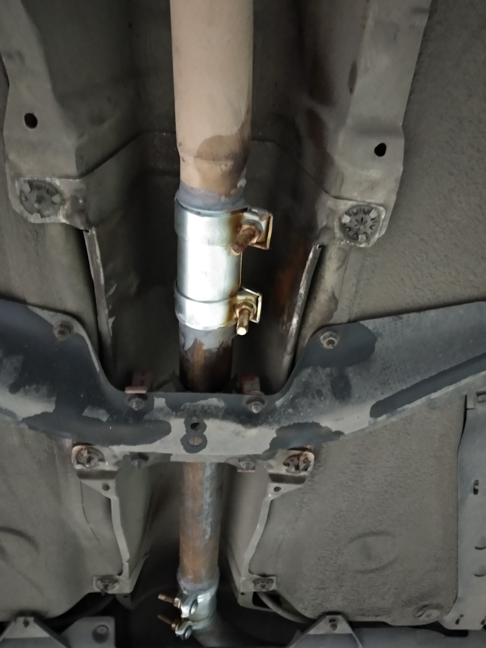 Удаление резонатора+Т.О. — Skoda Octavia A4 Mk1, 1,8 л, 2008 года ...