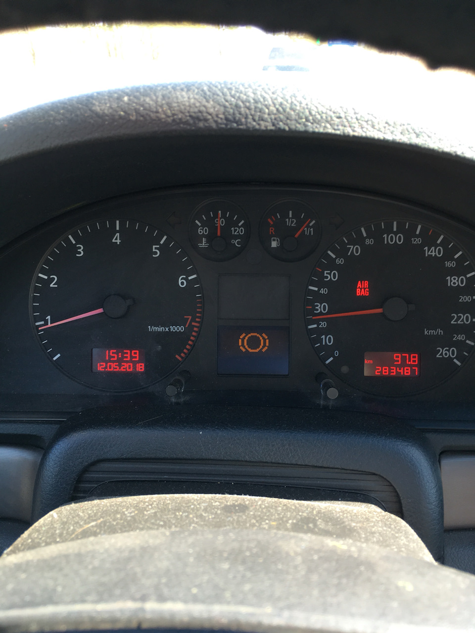 Индикатор износа тормозных колодок. Нужен электрик. А4b5 — Audi A4 (B5 ...