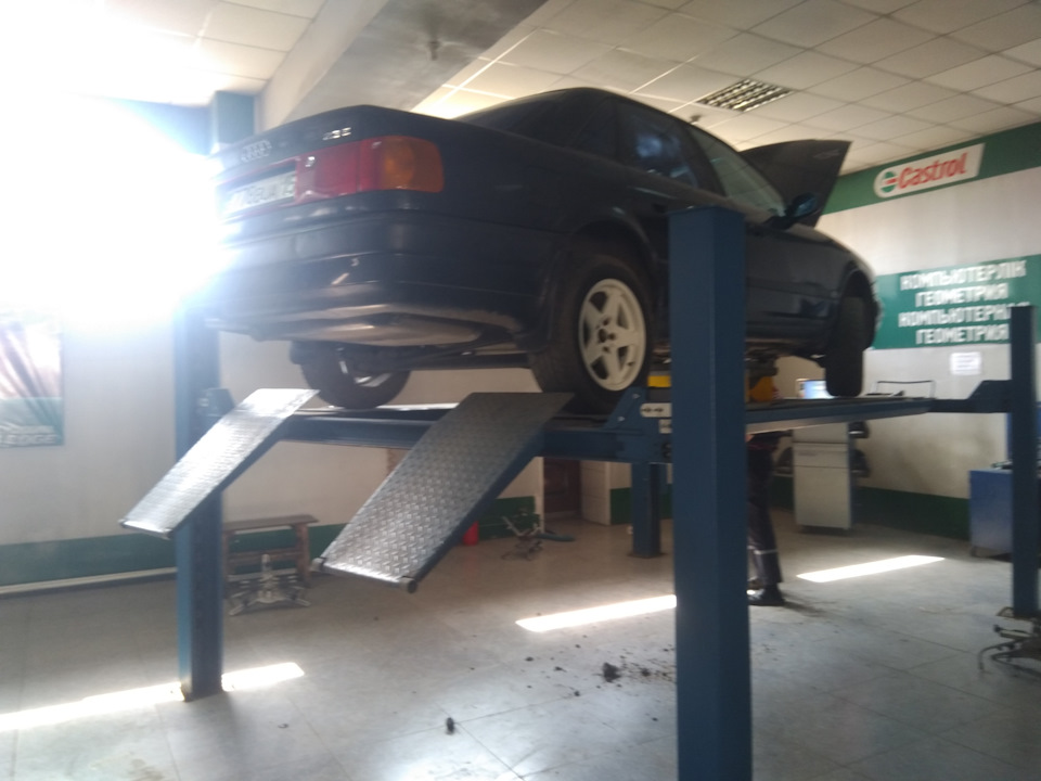 Развал-Схождение — Audi 100 (C4), 2,3 л, 1992 года | визит на сервис ...