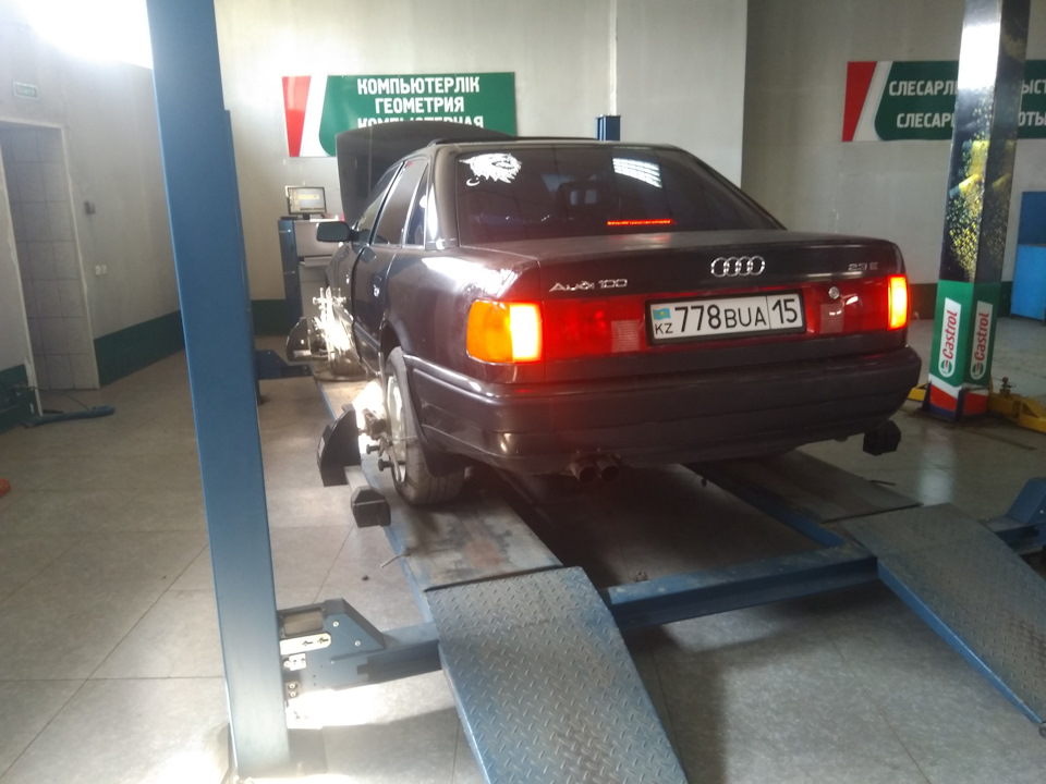 Развал-Схождение — Audi 100 (C4), 2,3 л, 1992 года | визит на сервис ...