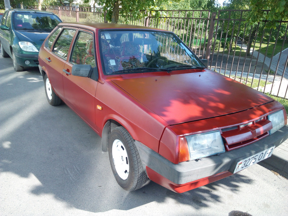 Цвет пасхального яйца — Lada 2109, 1,5 л, 1990 года | плановое ТО | DRIVE2
