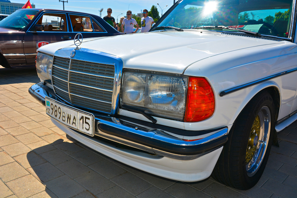 Мерседес w123 без бамперов