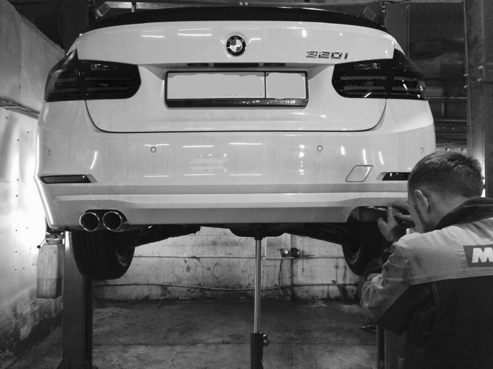 Модернизация задницы и выхлопа (часть #1) — BMW 3 series (F30), 2 л ...