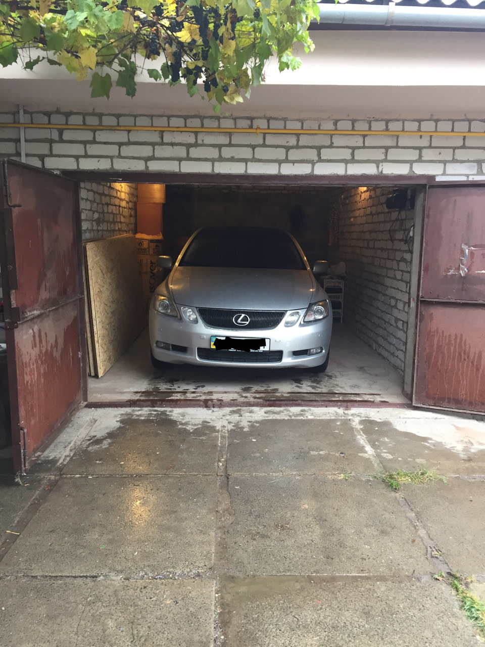 Обустраиваем гараж на зиму — Lexus GS (S190), 3 л., 2007 года | другое ...