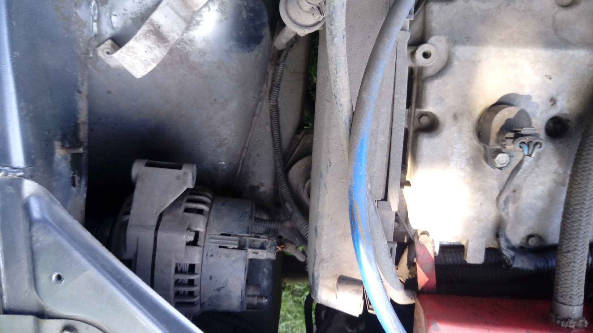 генератор приоры не дает зарядку