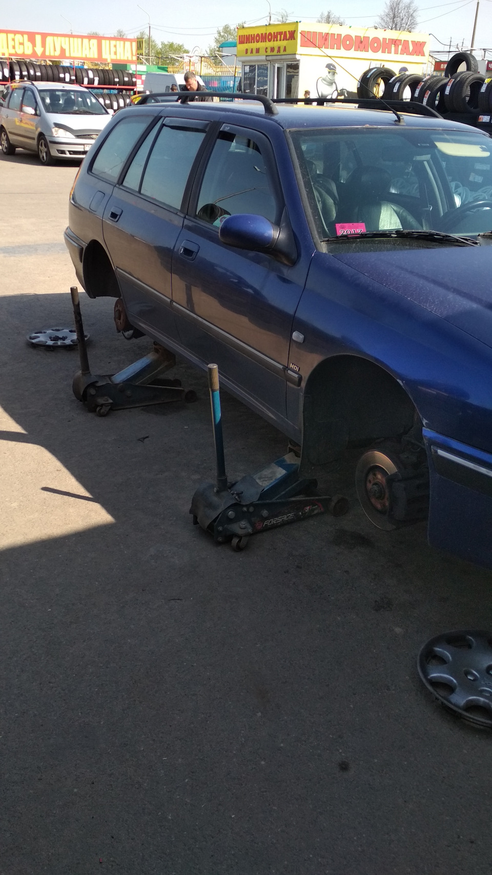 Бюджетная резина. — Peugeot 406 Break, 2 л, 1999 года | шины | DRIVE2