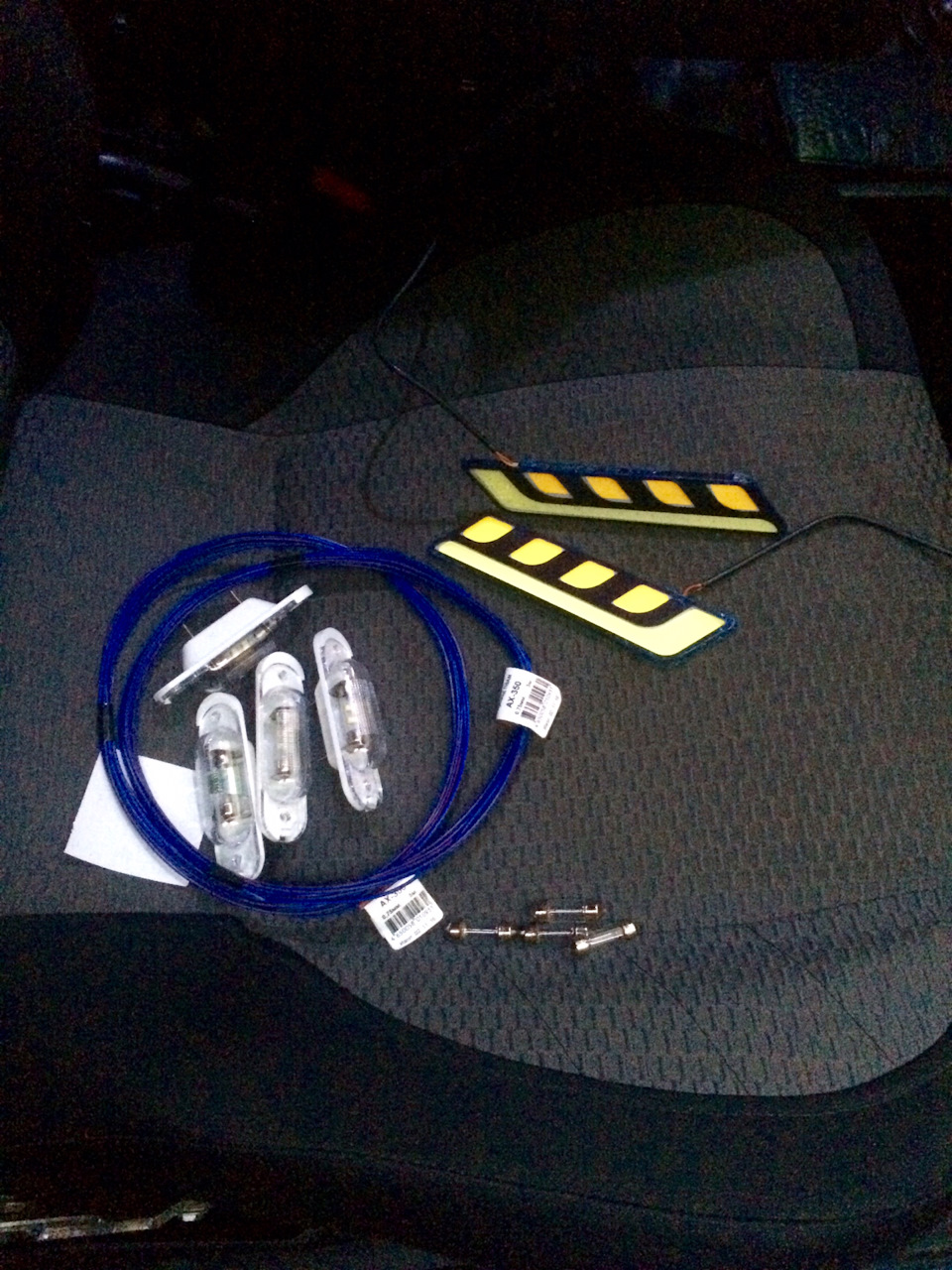 Тизер подсветка в пороги в стиле Прадо 150 — Lada 4x4 3D, 1,7 л, 2012 ...