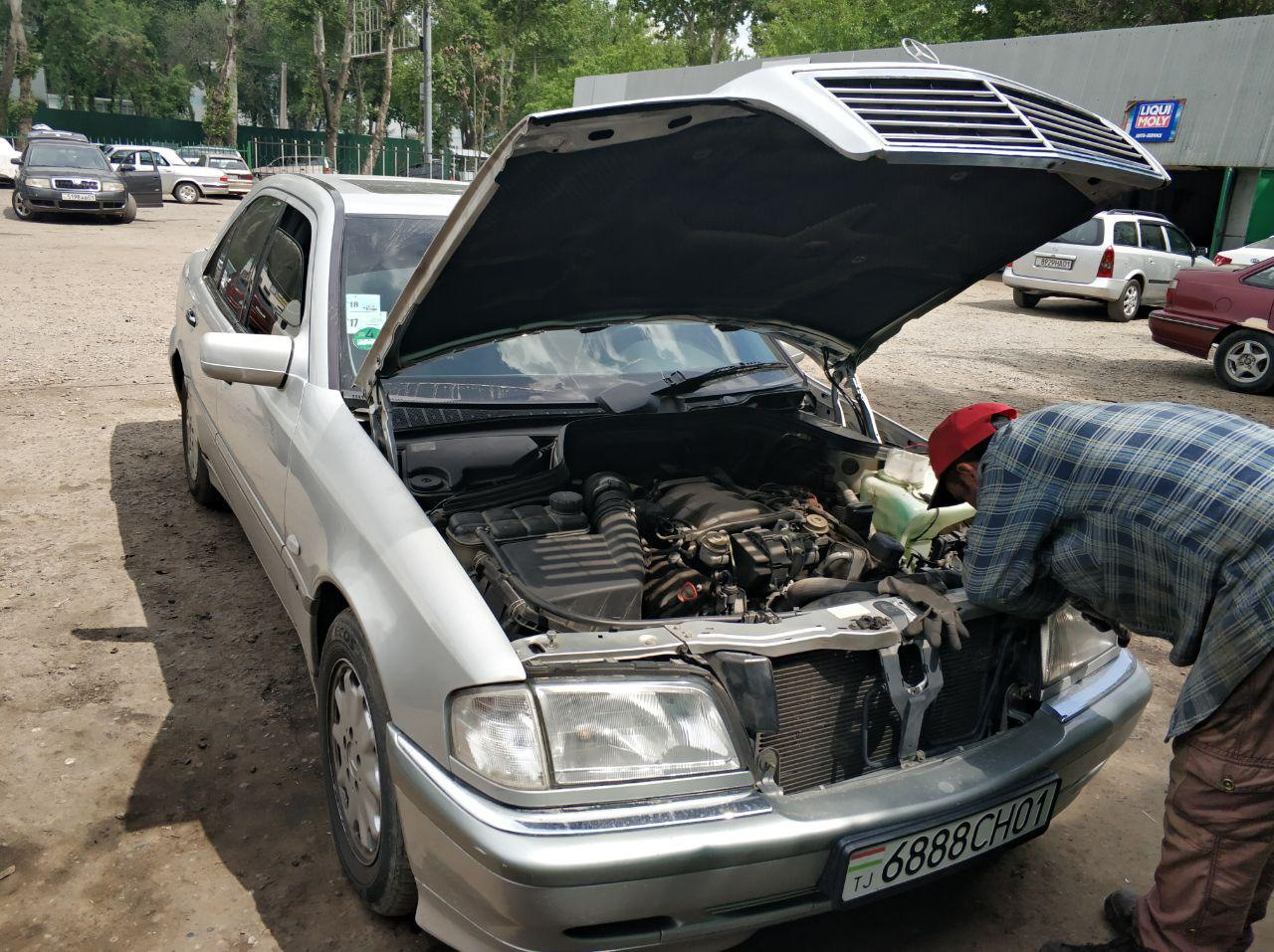 Решение проблемы с запуском и поездка в Самарканд — Mercedes-Benz C-class  (W202), 2,4 л, 1999 года | визит на сервис | DRIVE2