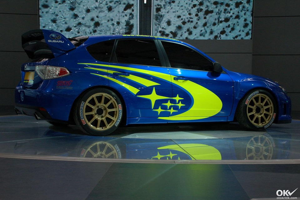 Subaru Impreza WRX аэрография