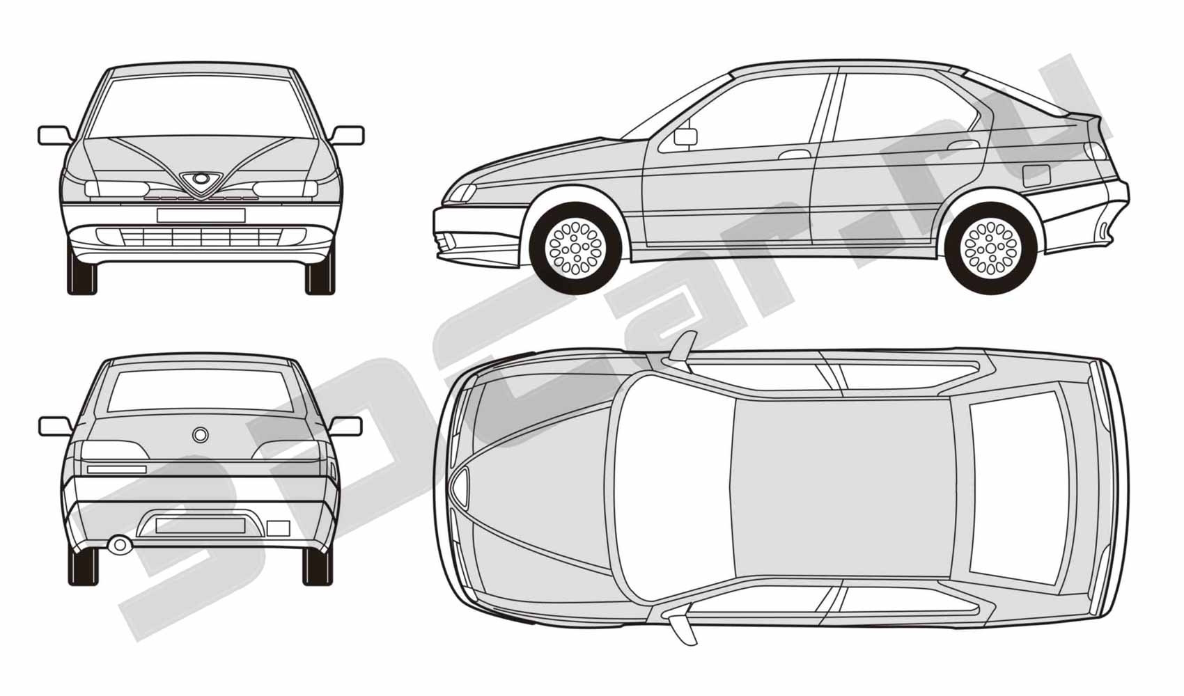 Чертеж альфы. Размер заднего стекла Альфа Ромео 146. Alfa Romeo 156 чертеж. Габариты Альфа Ромео 146. Альфа Ромео 156 чертеж.