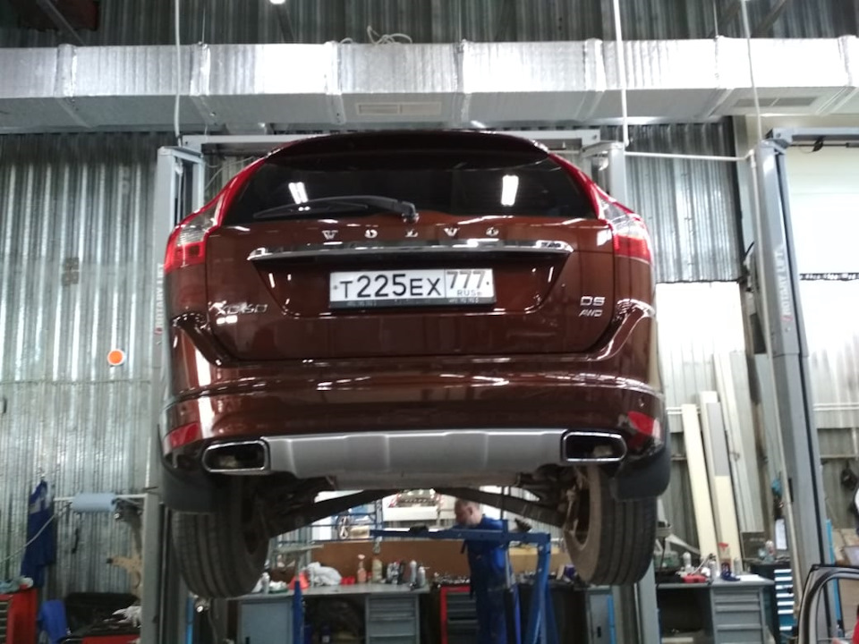 Замена колец в АКПП в Вольво кар М1 — Volvo XC60 (1G), 2,4 л, 2014 года ...