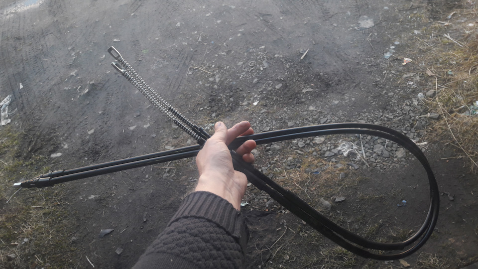 Карданчик КПП с ВАЗ-1118 «Калина».Замена тросов ручника и ДУОЖ.☭ — Lada ...