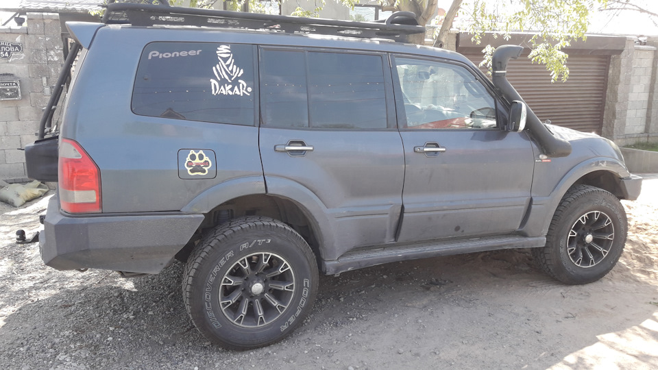 готовый результат. — Mitsubishi Pajero (3G)