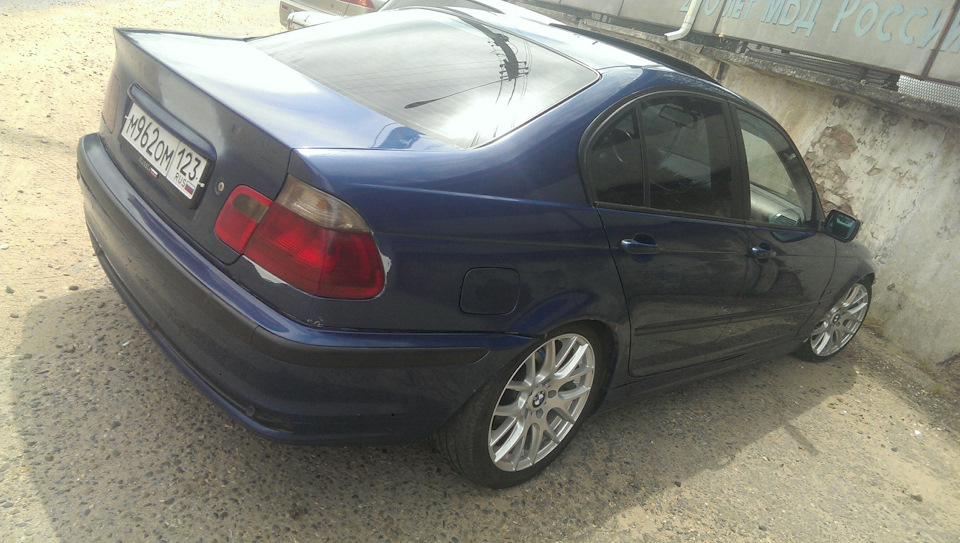 Колеса востановленны :) — BMW 3 series (E46), 2 л, 2000 года | своими ...