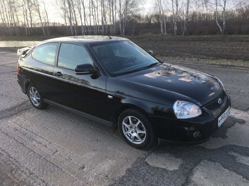 Lada Priora Coupe Sport черная