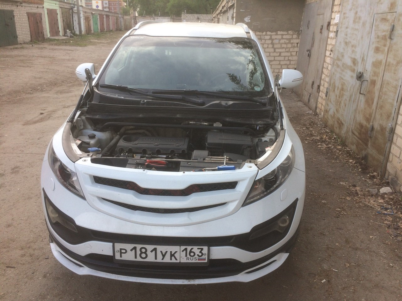 Sportage 3 капот