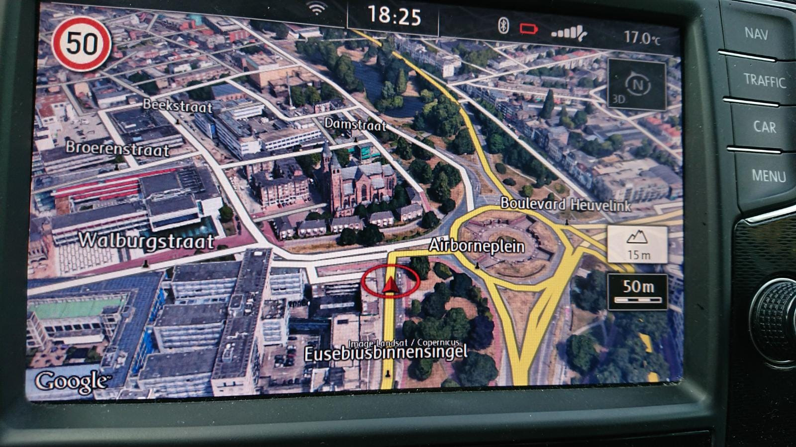 3D Buildings In Google Maps On Discover Pro MIB2 Volkswagen Golf GTE 3d-buildings-in-google-maps-on-discover-pro-mib2-volkswagen-golf-gte