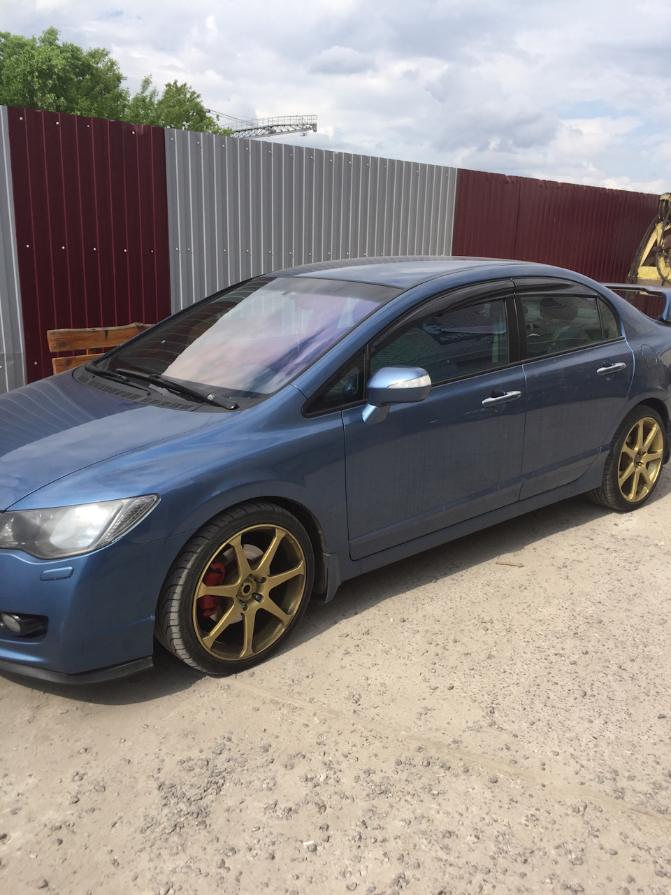 Тонер вкруг хамелеон — Honda Civic 4D (8G), 1,8 л, 2009 года | стайлинг ...