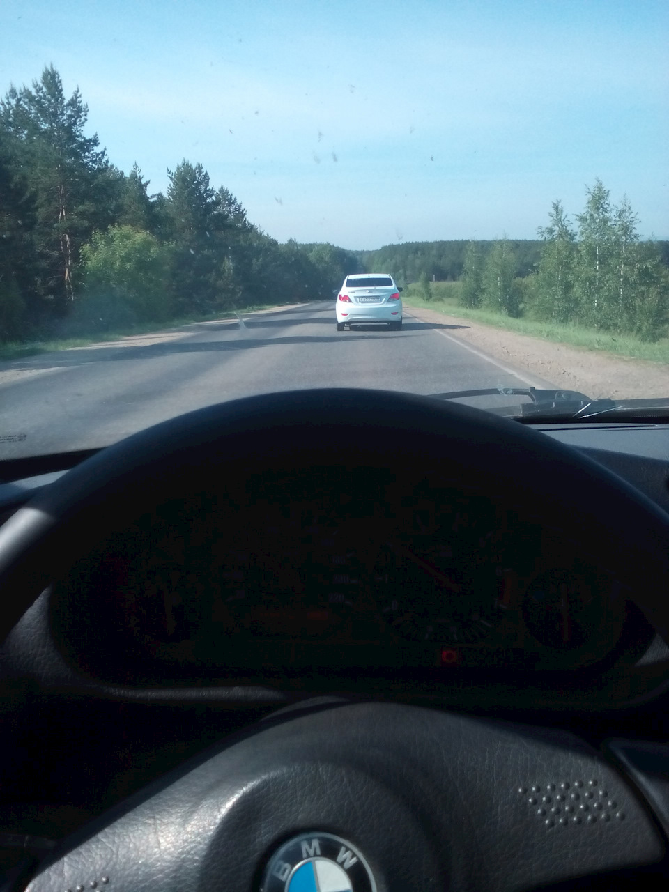 Поездка в Ижевск. — BMW 3 series (E36), 1,8 л, 1993 года | просто так ...