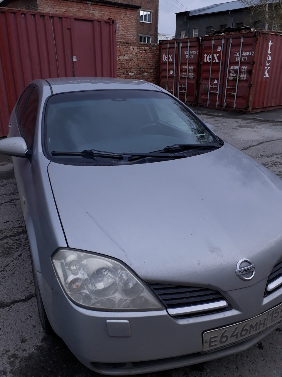 Замена лобовухи на моей тачухе — Nissan Primera (P12), 1,6 л, 2007 года ...