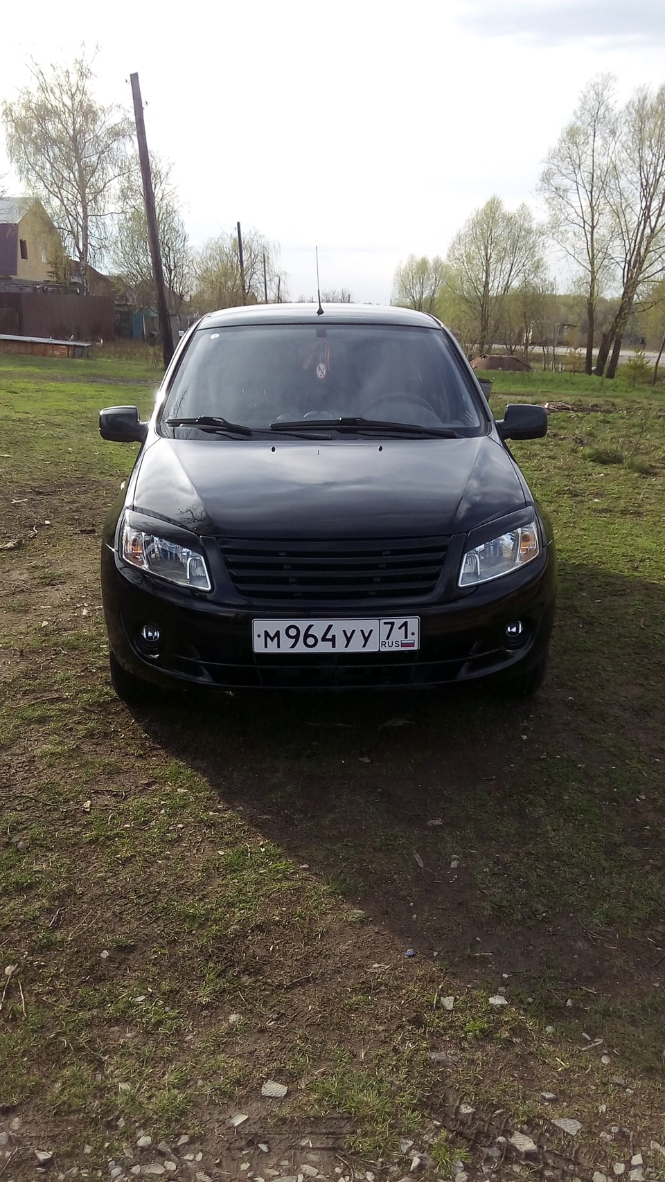 Самодельный короб для саба. — Lada Гранта, 1,6 л, 2013 года | автозвук ...