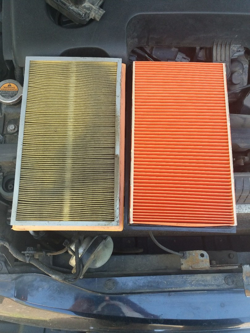 В прошлый раз ставил Mann, в этот раз взял ориг. 16546-3J400 — Nissan Teana (J32). Запчасти на фото: 165463J400