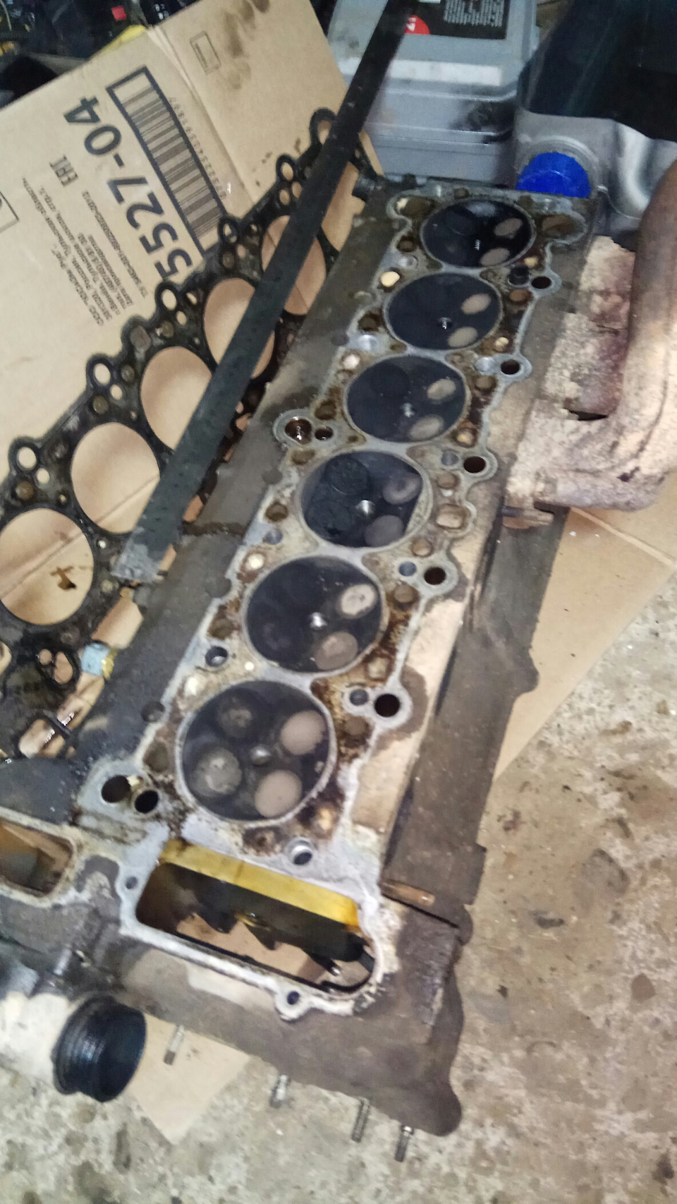 Тосол в 3 цилиндре… — BMW 5 series (E28), 2 л, 1982 года | поломка | DRIVE2