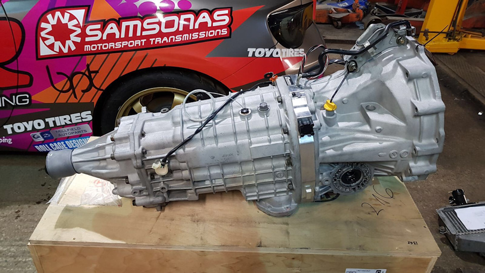 Секвинтальная коробка от Samsonas — Subaru BRZ, 2,5 л, 2017 года ...