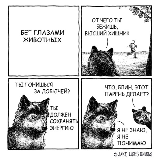 От чего ты бежишь