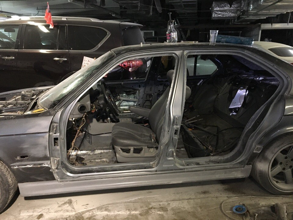 перекрас машины ч2 подгонка zender — BMW 5 series (E34), 4 л, 1988 года ...