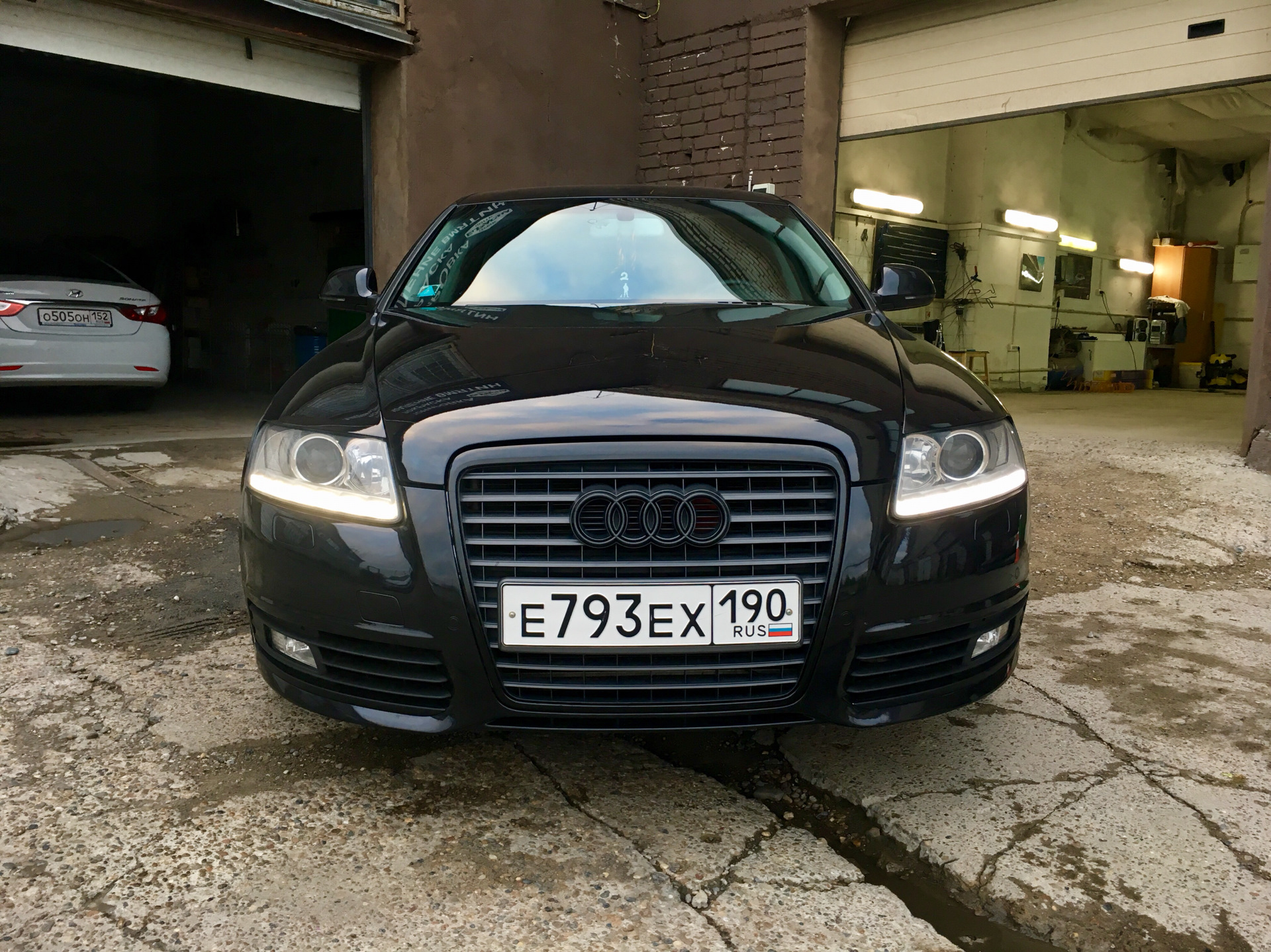 Audi a6 c6 матовая