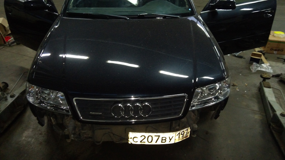 Проставки под скобу суппорта — Audi A6 (C5), 2,4 л, 2000 года | своими ...