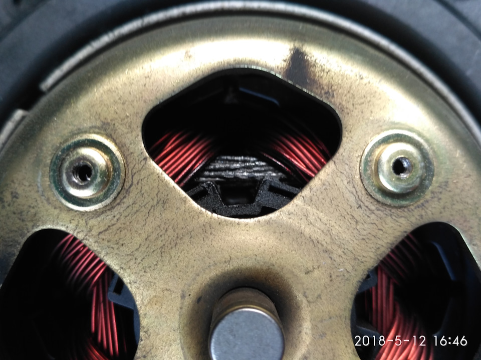 Вот она обмоточка сгоревшая — Renault Laguna I