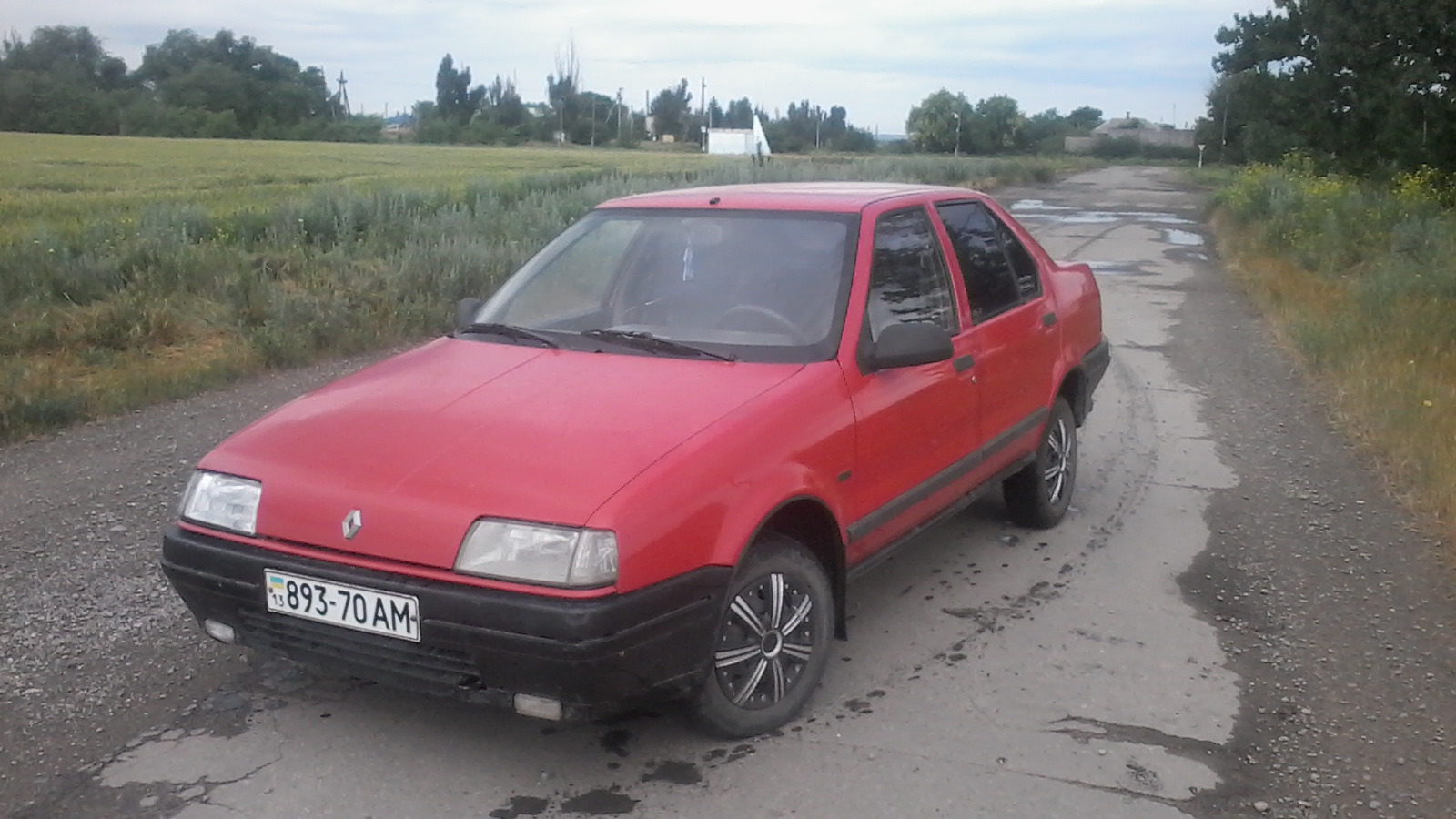 Renault 19 1.4 бензиновый 1990 | Красная Шамада на DRIVE2