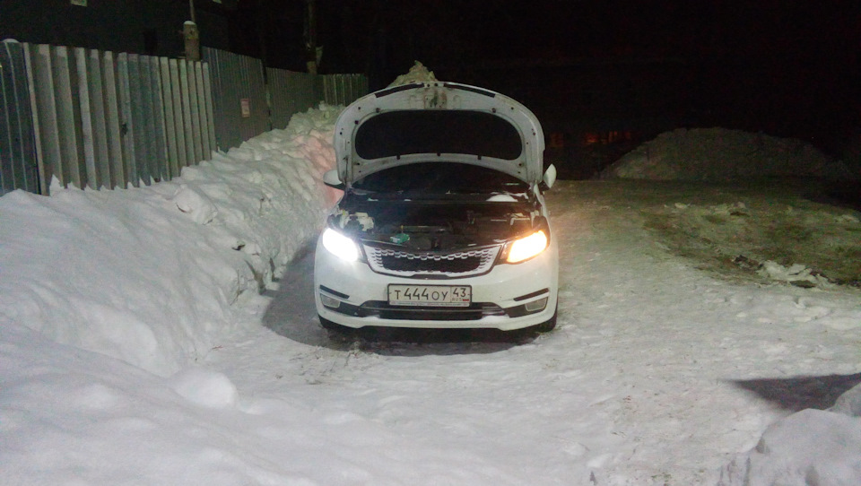 Прикупил лампочки в габариты — KIA Rio (3G), 1,6 л, 2015 года ...