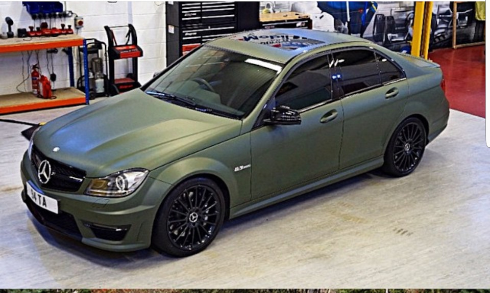 Матовый хаки TECKWRAP Military Green cm09