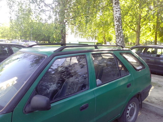 установка релингов ( кажется так ентая приблуда называется)))) — Skoda ...