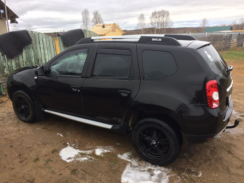 Renault Duster 2014 черный