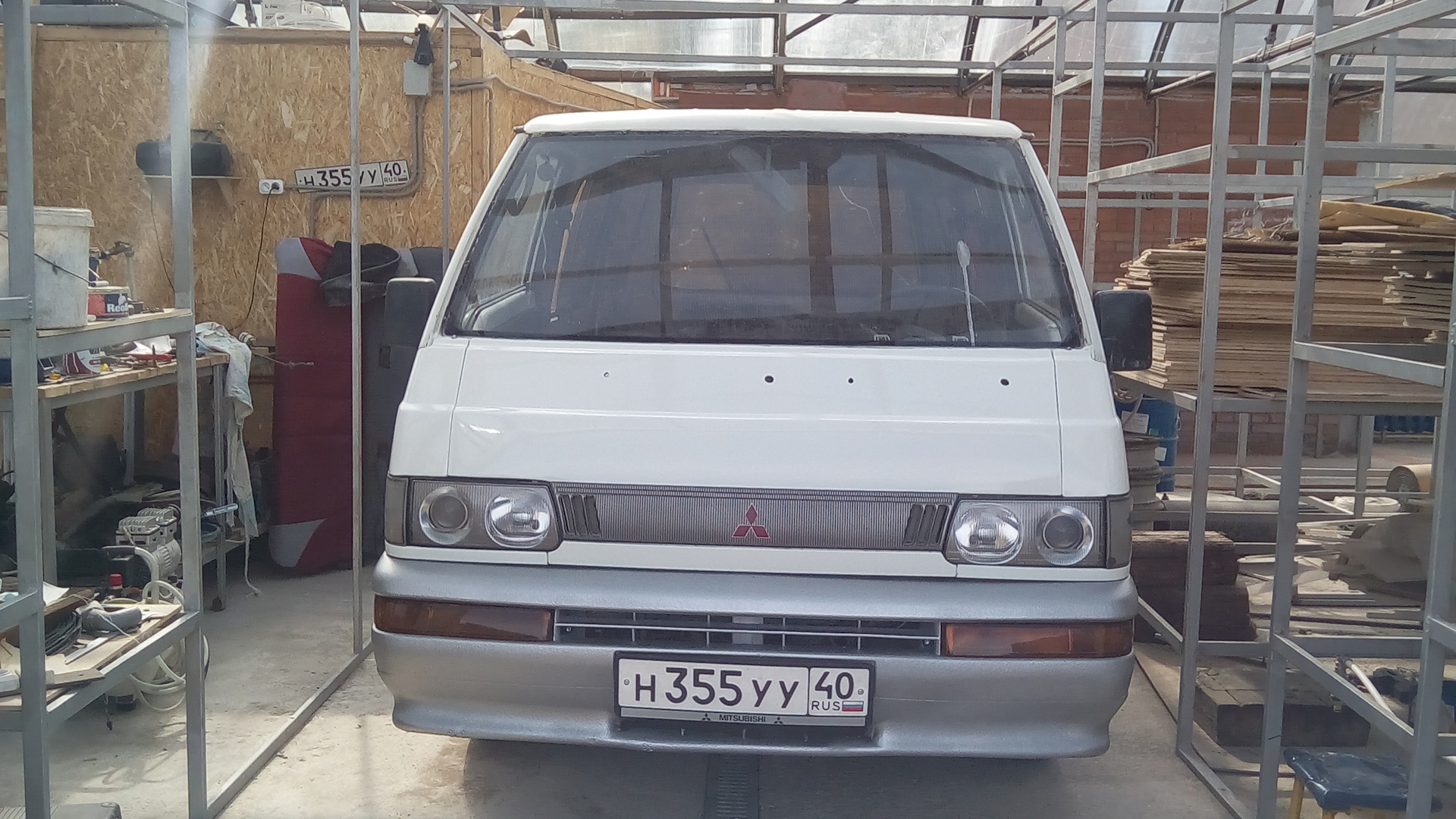 Mitsubishi Delica (P35W) 1.6 бензиновый 1995 | Микроб антикризисный на  DRIVE2