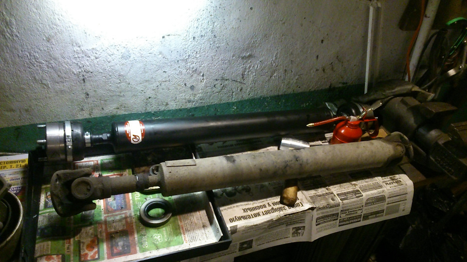 Захрустел ШРУС, да не в гранате. Отзыв о карданном вале СиМ и установка ...